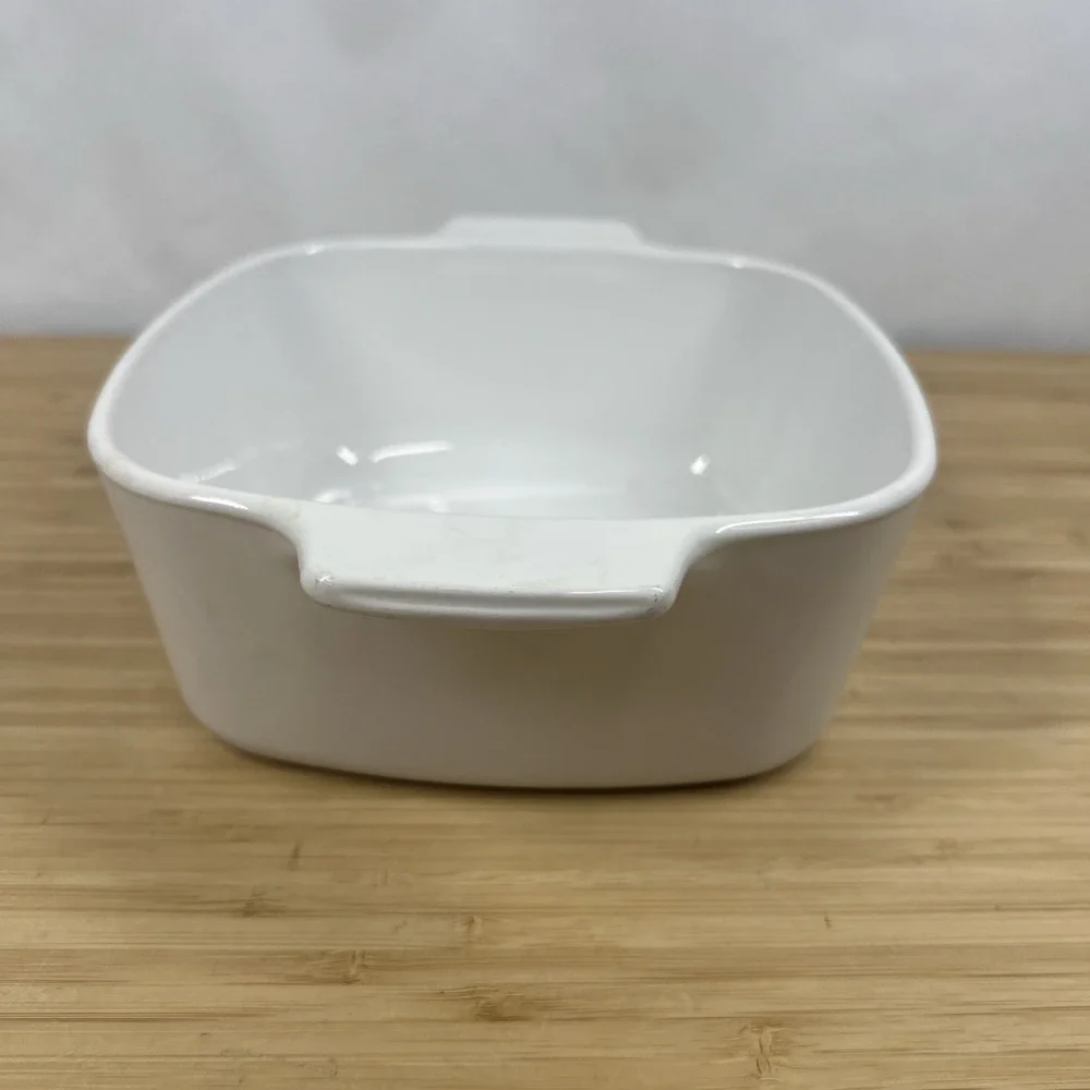 Corning Cookmates Casserole Baking Dish KA-SP-1 1/2 1.5 Quart White Microwave